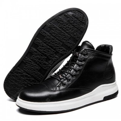 Autumn and Winter Men's High-top Leather Boots Non-slip Wear Resistant