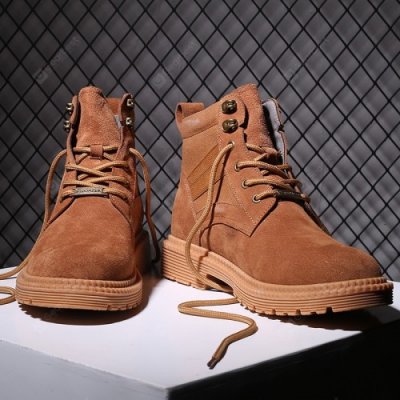 Men's Breathable Outdoor Tooling High-top Shoes Tide Desert Boots